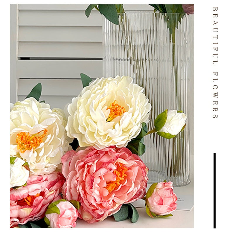 Artificial Peony Stem Decor - Modomu