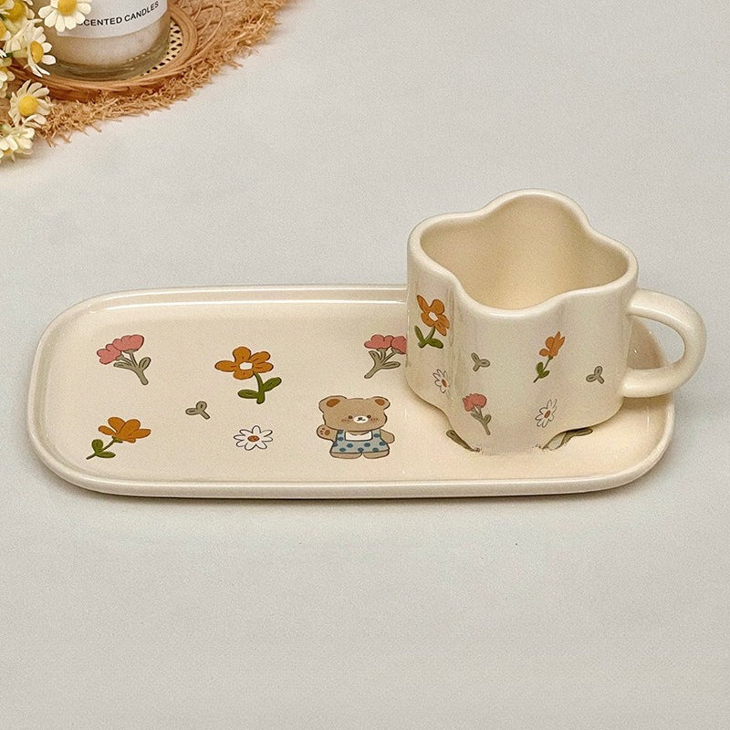 Animal Ceramic Breakfast Tray