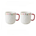 Relief Ceramic Couple Mugs Set - Modomu