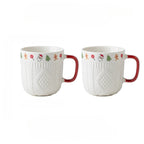 Relief Ceramic Couple Mugs Set - Modomu