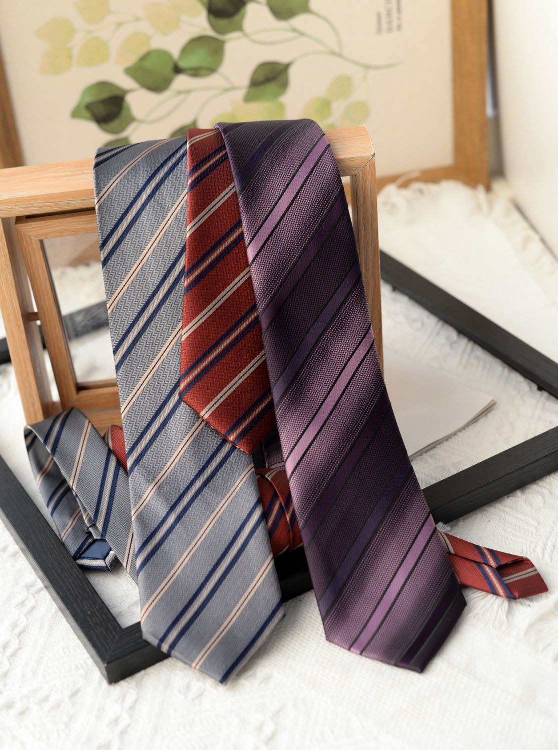 College Stripe Uniform Tie - Modomu