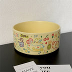Graffiti Ceramic Pet Food Bowl