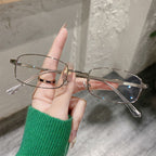 Retro Metal Small Frame Eyeglasses