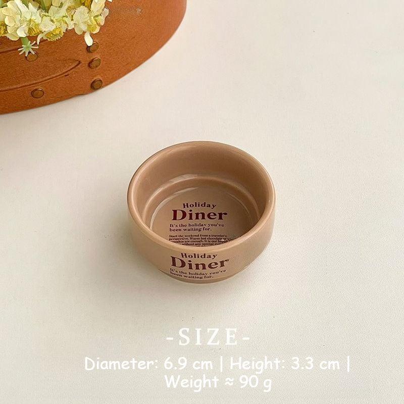 Ceramic Dipping Bowl Snack Plate - Modomu