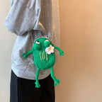 Crochet Frog Chain Bag