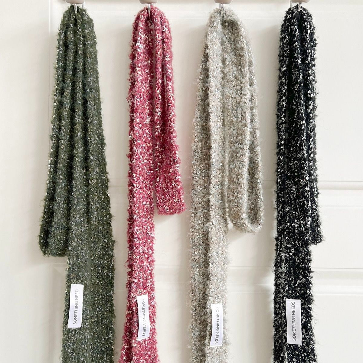 Plush Long Neck Scarf