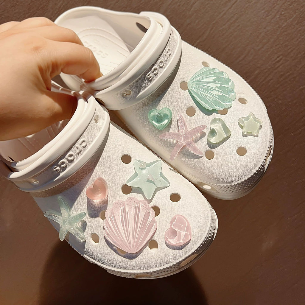 Seashell Starfish Charm Set