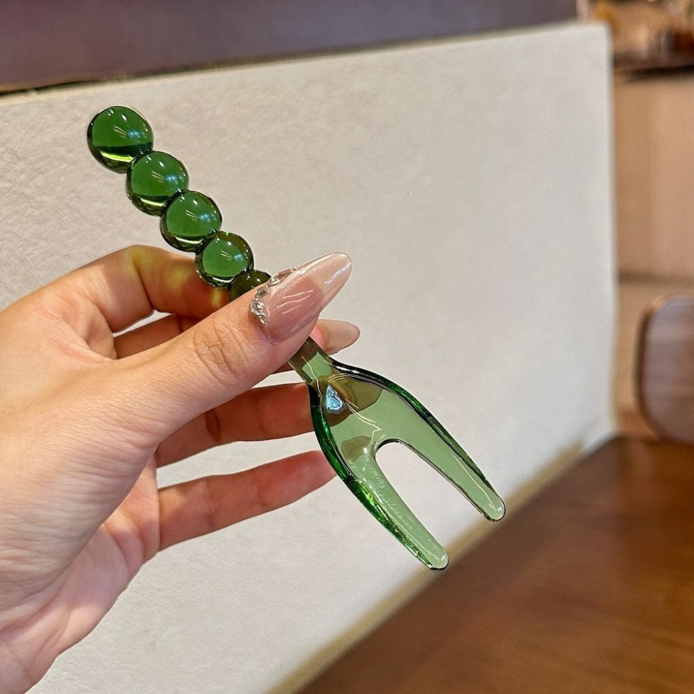 Beaded Handle Dessert Cutlery