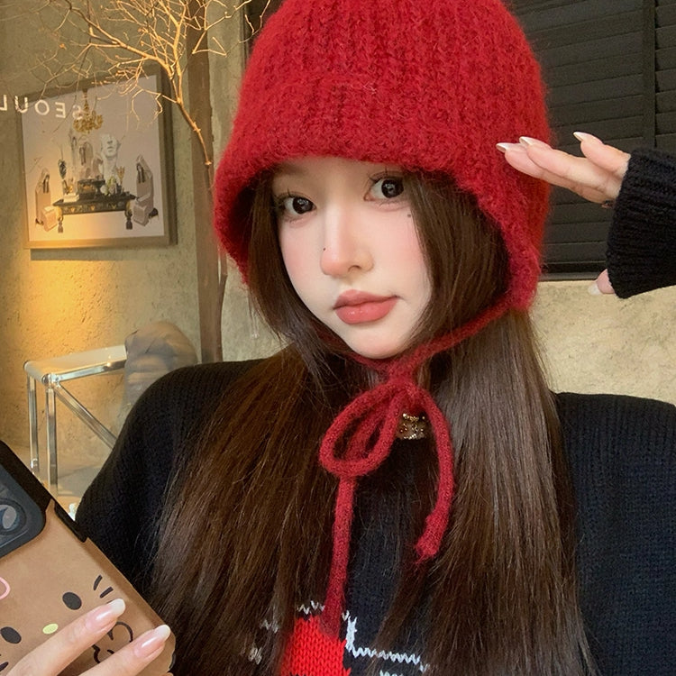 Cozy Earflap Knit Hat - Modomu