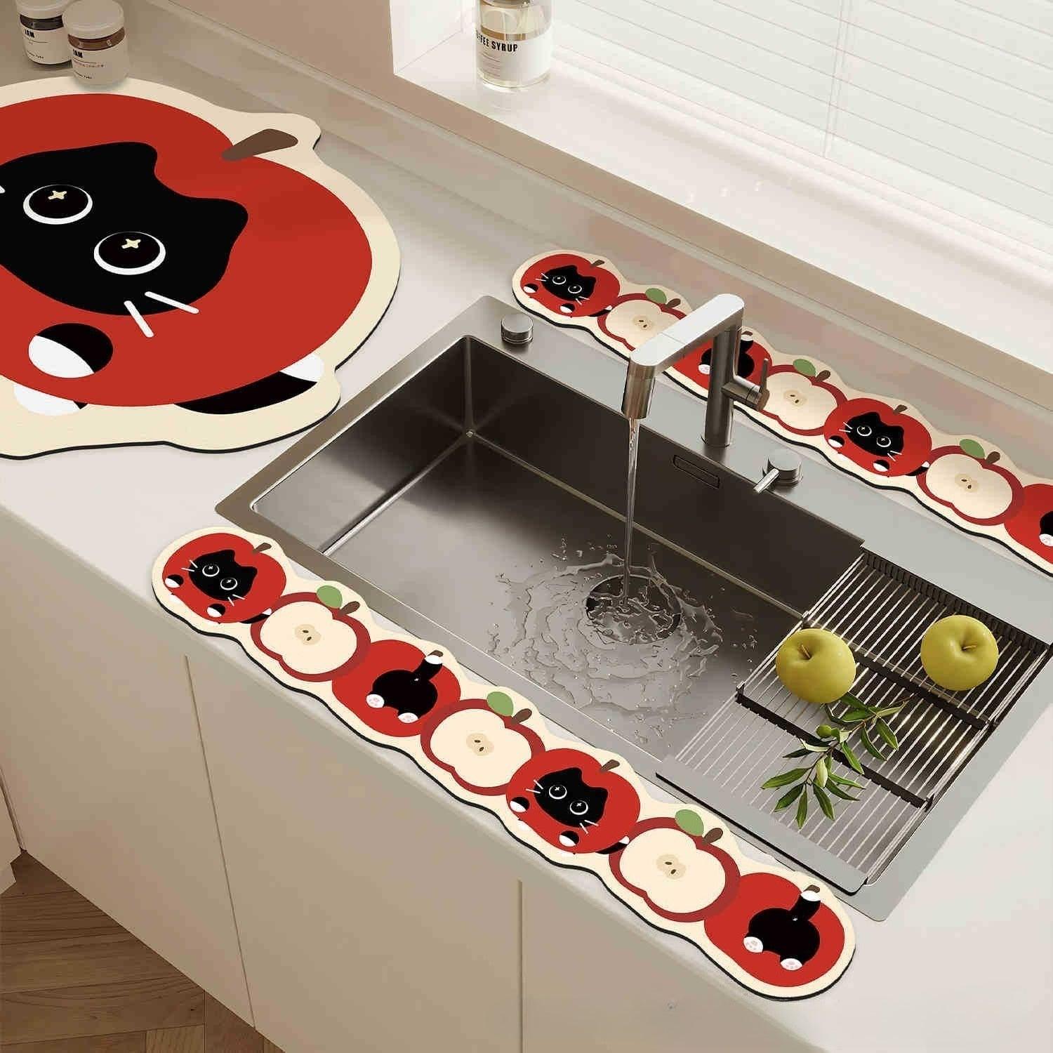 Diatom Mud Drain Mat Minimalist