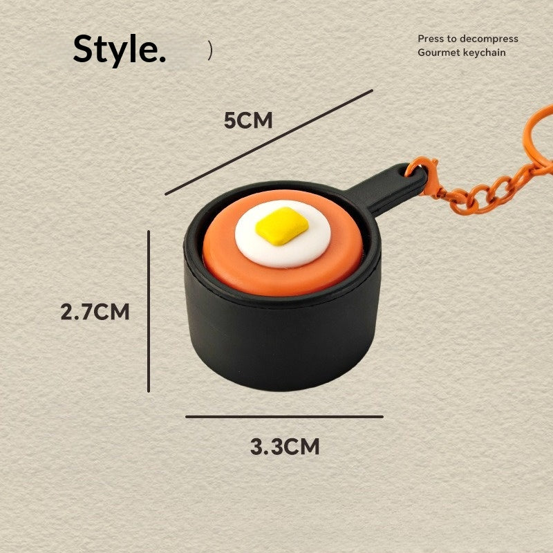 Miniature Food Press Button Charm