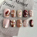Leopard Print Short Press On Nails - Modomu