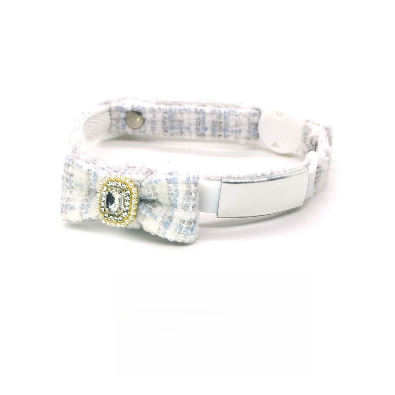 Cat Collar With Bow Charm