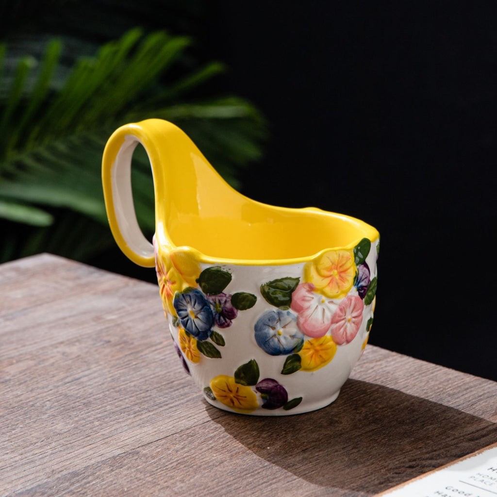 Curved Handle Breakfast Bowl