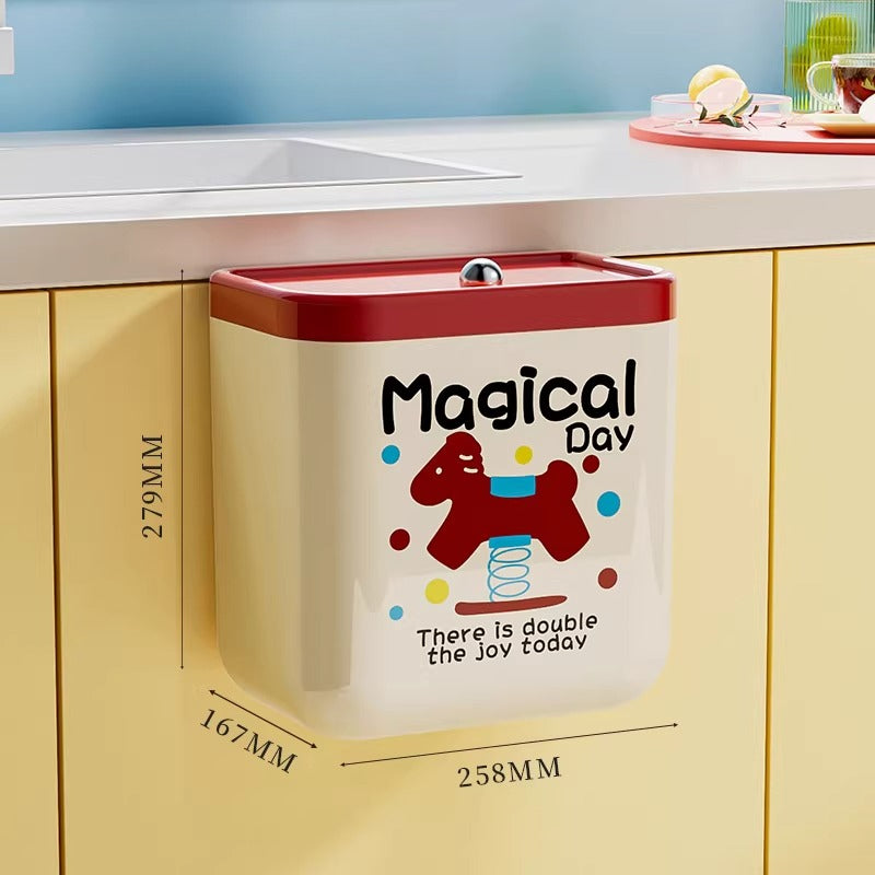 Wall Mounted Kitchen Trash Can - Modomu