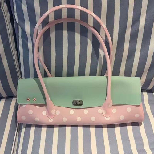 Polka Dot Strawberry Jelly Tote