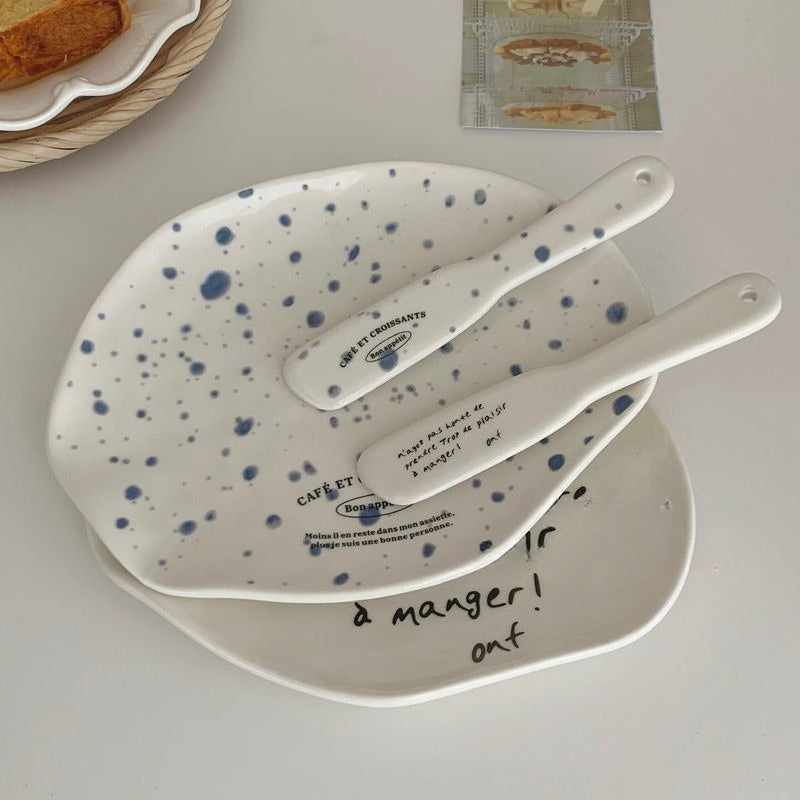 Irregular Ceramic Dessert Fruit Plate - Modomu