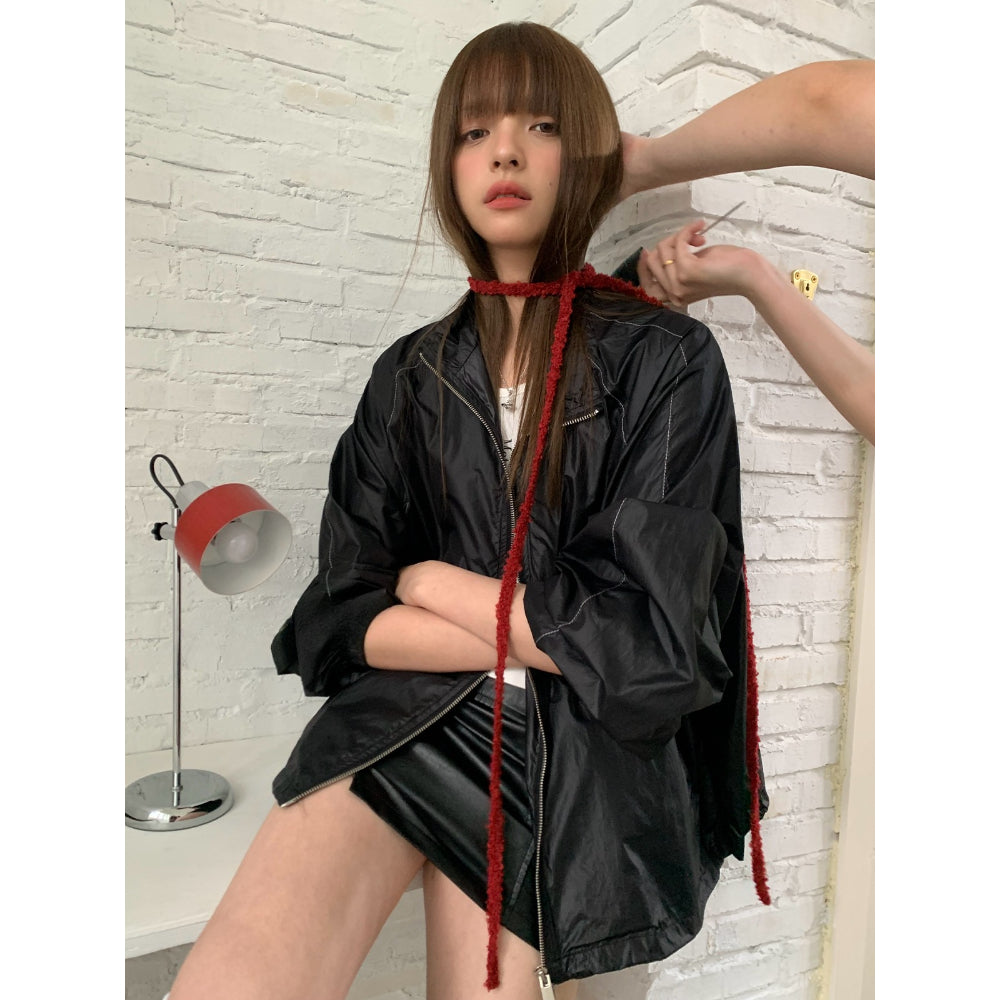 Plush Knitted Choker Scarf