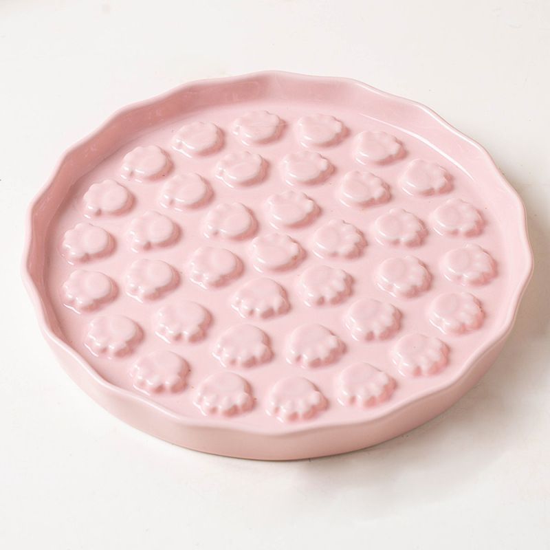 Ceramic Pet Slow Feed Bowl