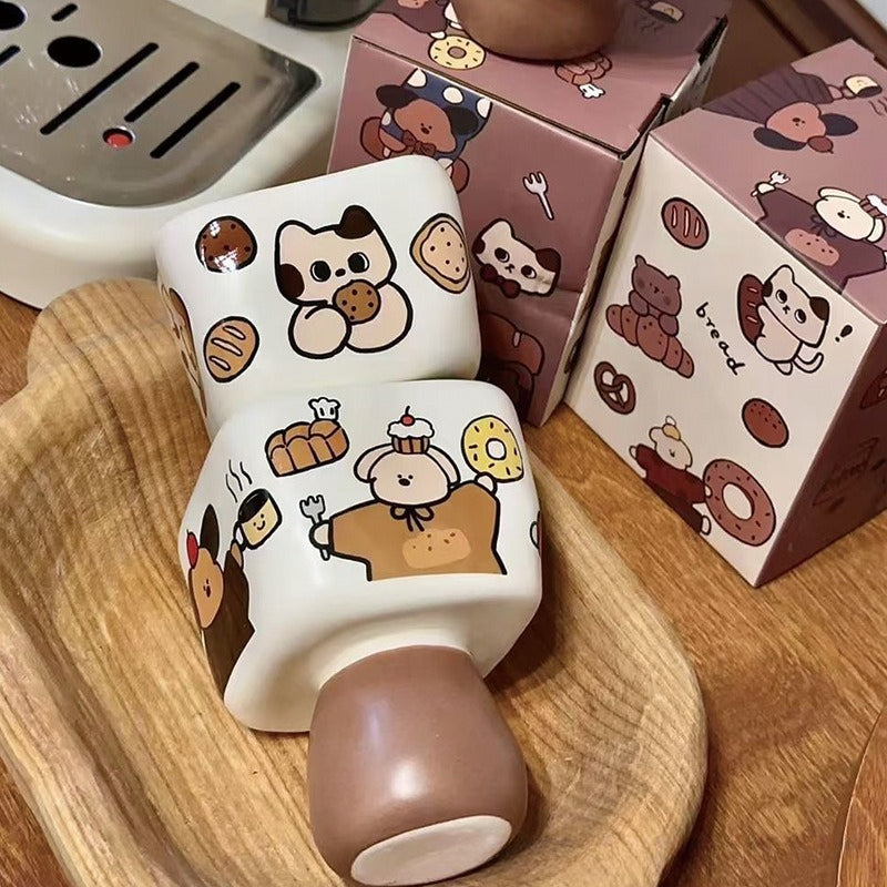 Creative Ceramic Dessert Cup