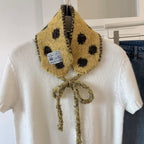 Fleece Earflap Scarf Hat