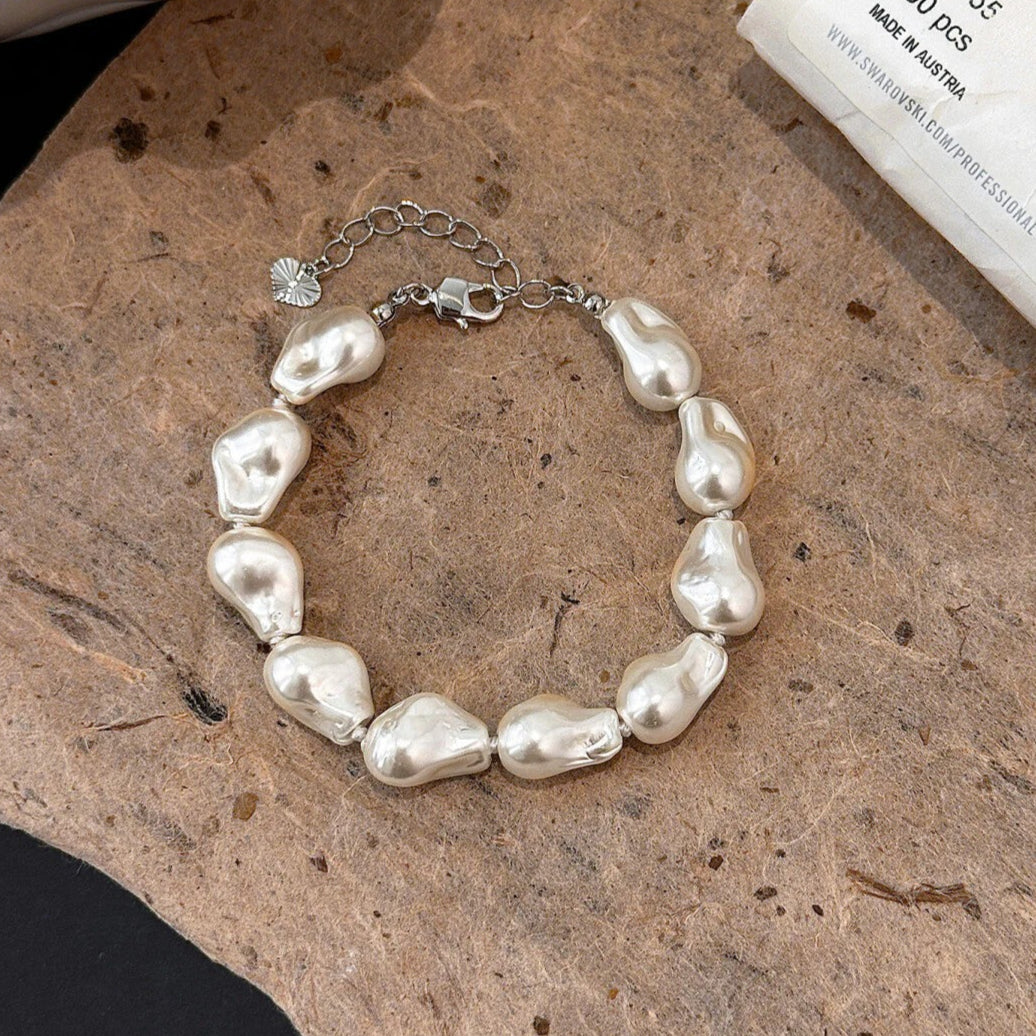 Irregular Baroque Pearl Bracelet - Modomu