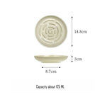 Ceramic Cat Slow Feeder Tray