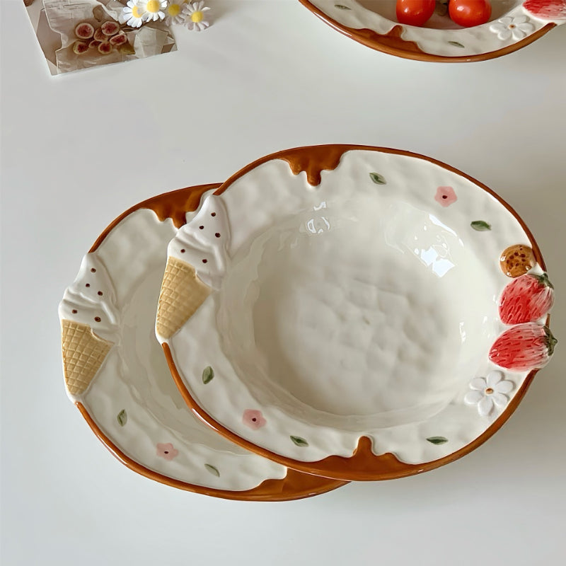 Modern Ceramic Dessert Plate - Modomu