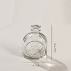 Eternal Rose Glass Vase Decor