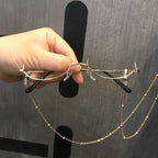 Lensless Half Frame Fashion Glasses - Modomu