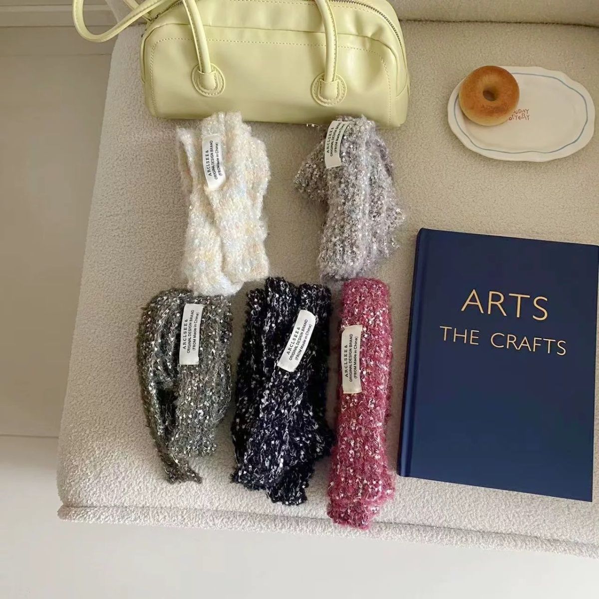 Plush Long Neck Scarf