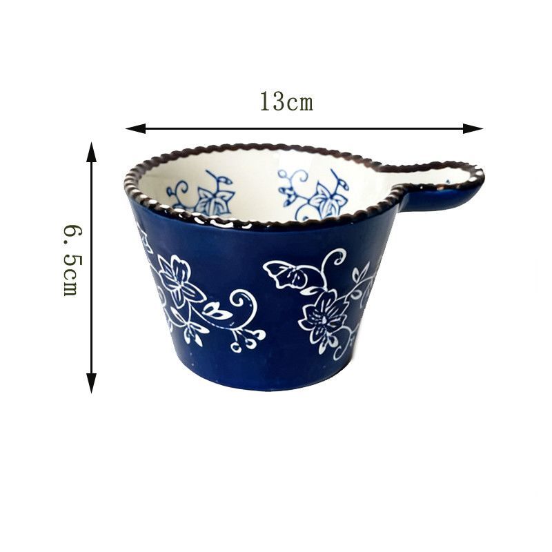 Beaded Handle Dessert Bowl