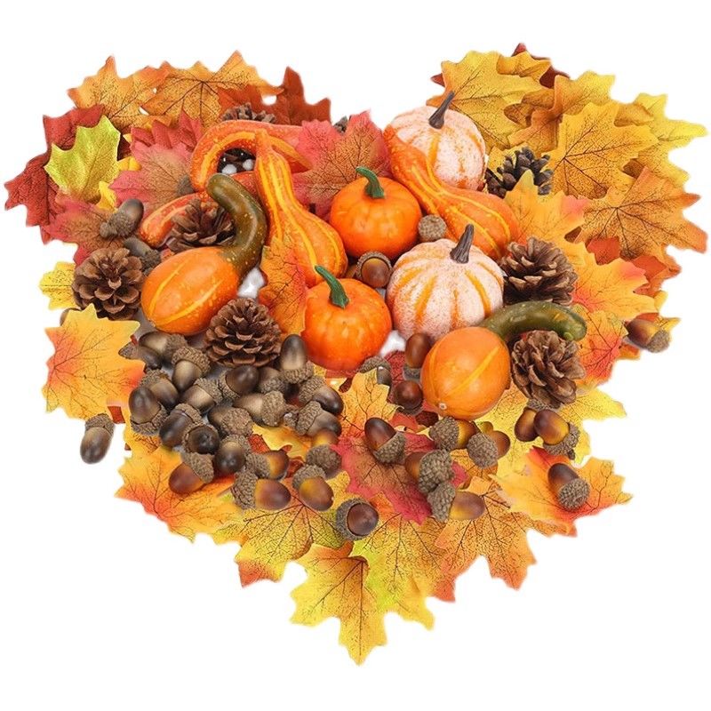 Faux Autumn Table Scatter