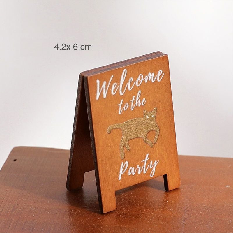 Wooden Note and Photo Clip
