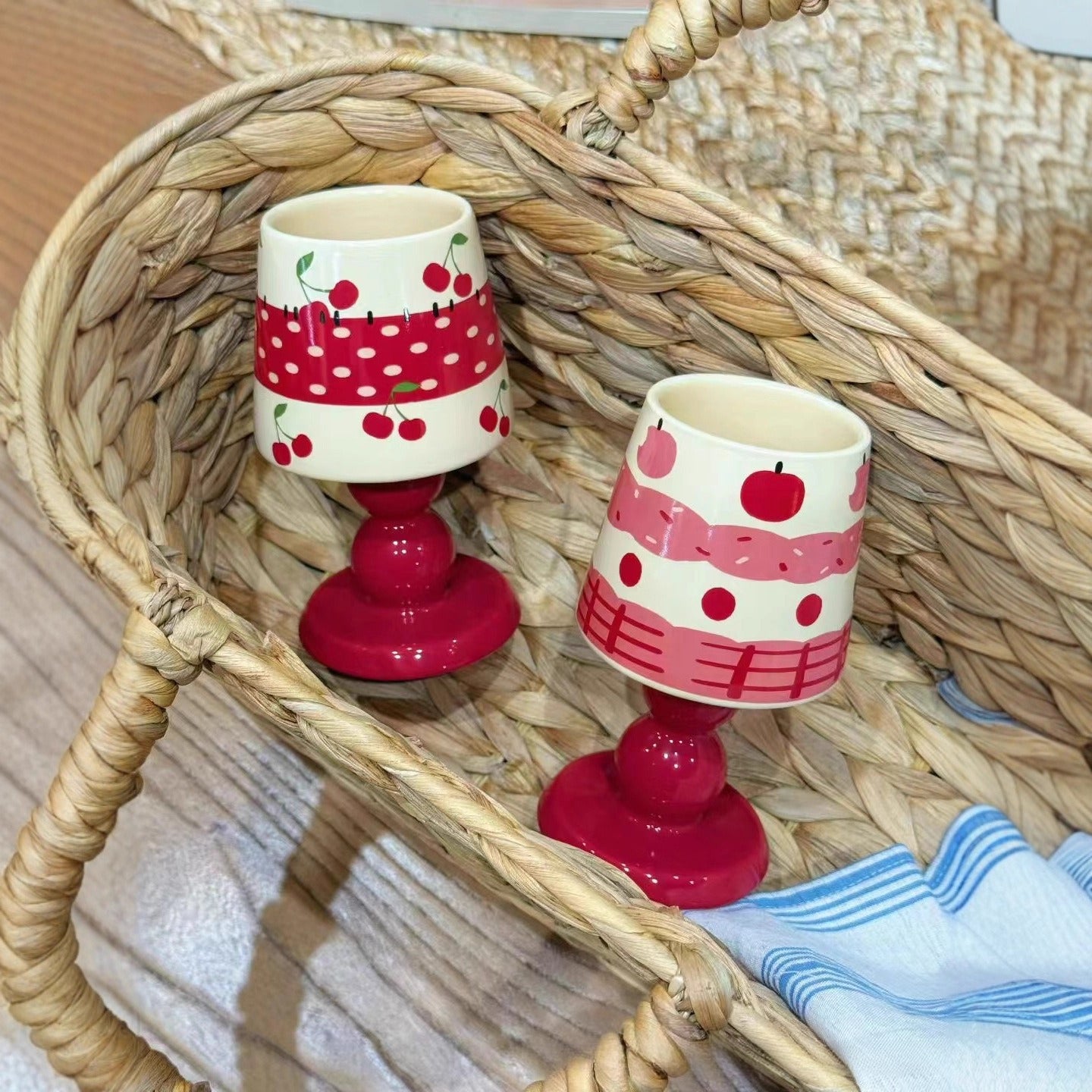 Fruit Candlestick Ceramic Mug - Modomu