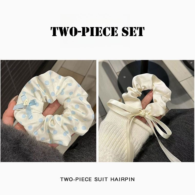 Korean Bow Scrunchie Set - Modomu