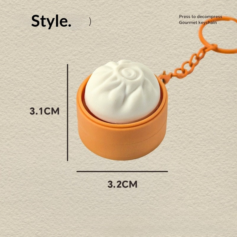 Miniature Food Press Button Charm