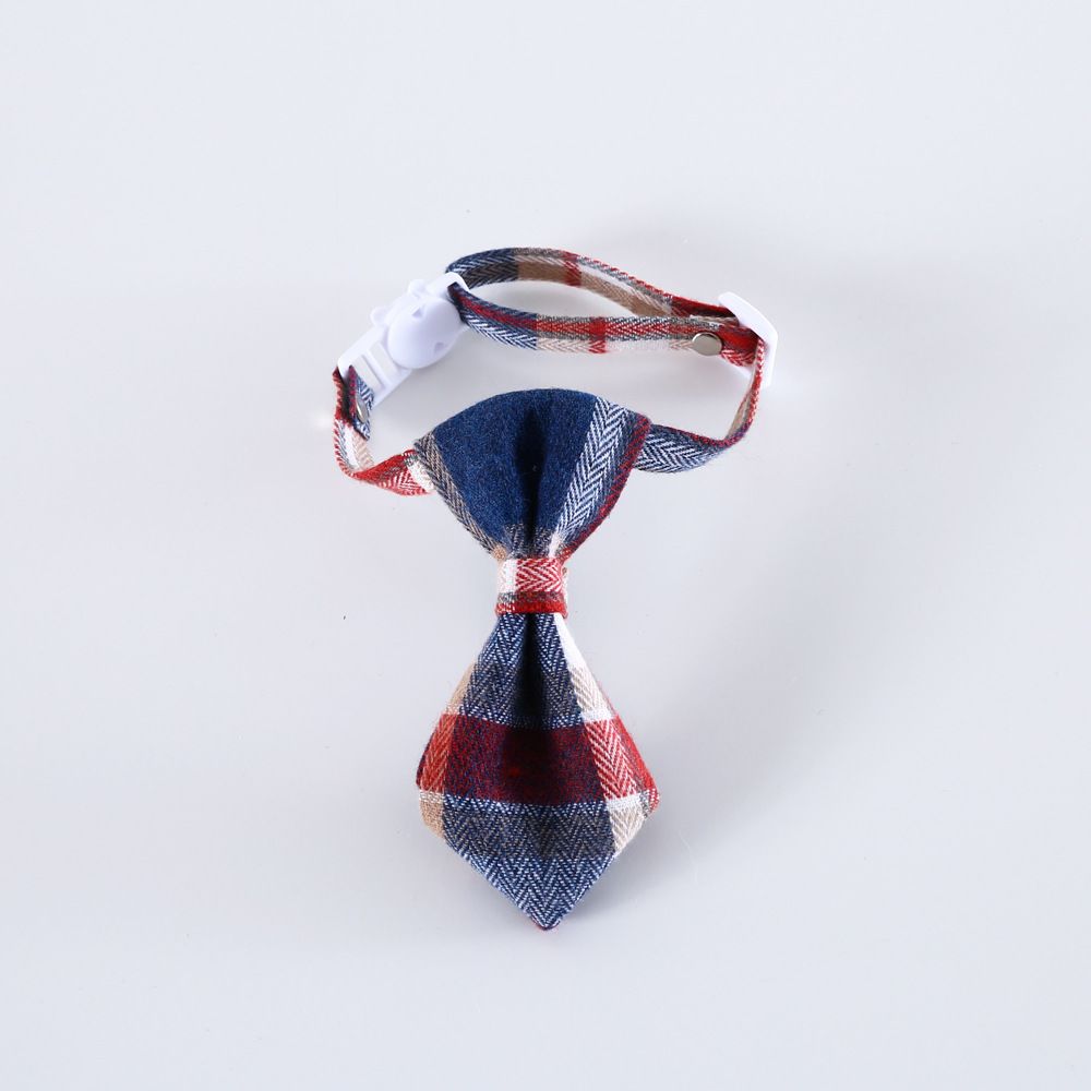British Style Pet Bow Collar