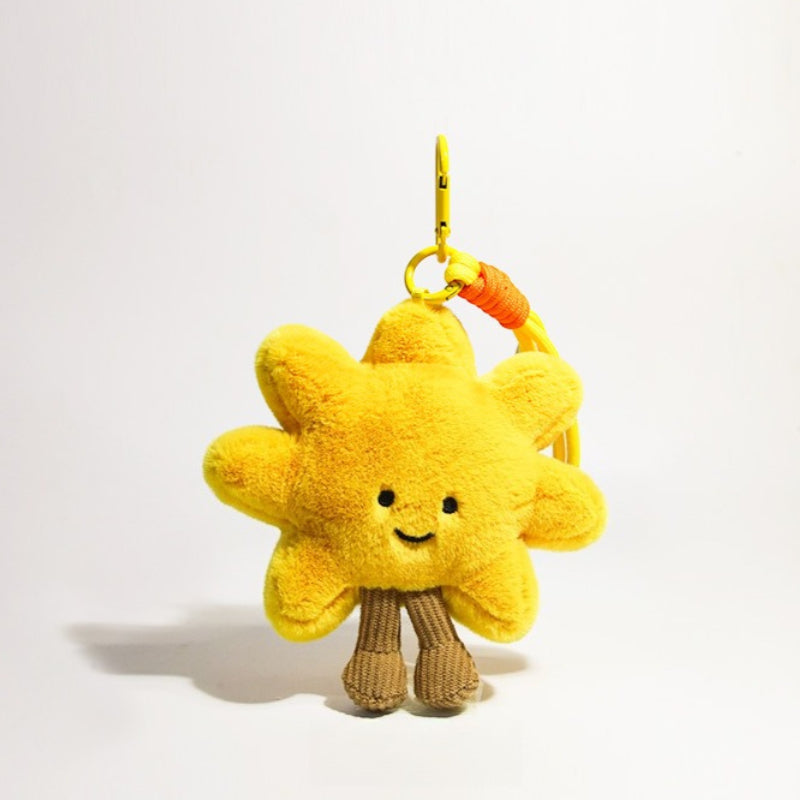 Sunflower Plush Bag Charm Keychain - Modomu