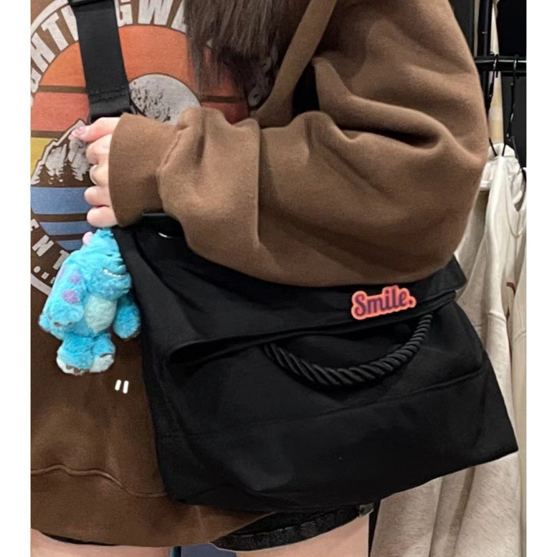 Fold Over Messenger Bag