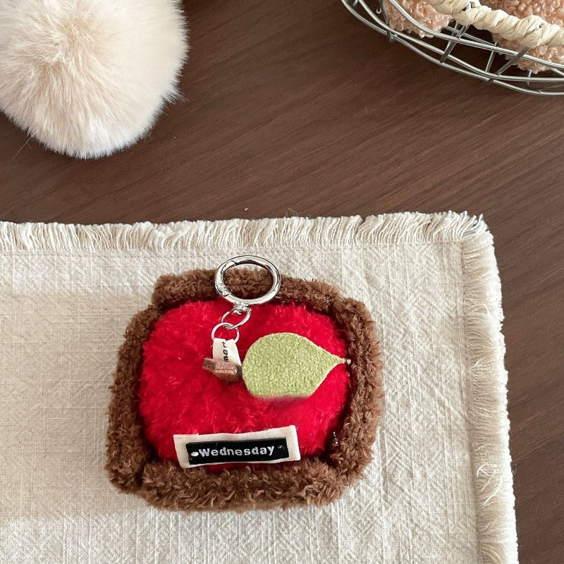 Plush Fruit Bag Charm Keychain - Modomu