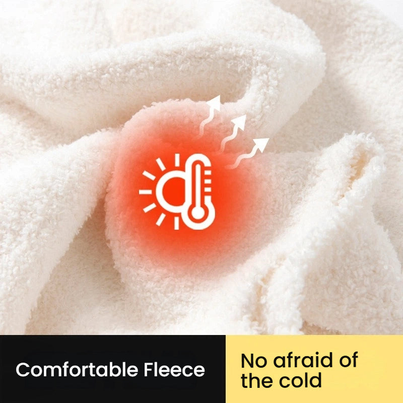 Fleece Thick Bathrobe
