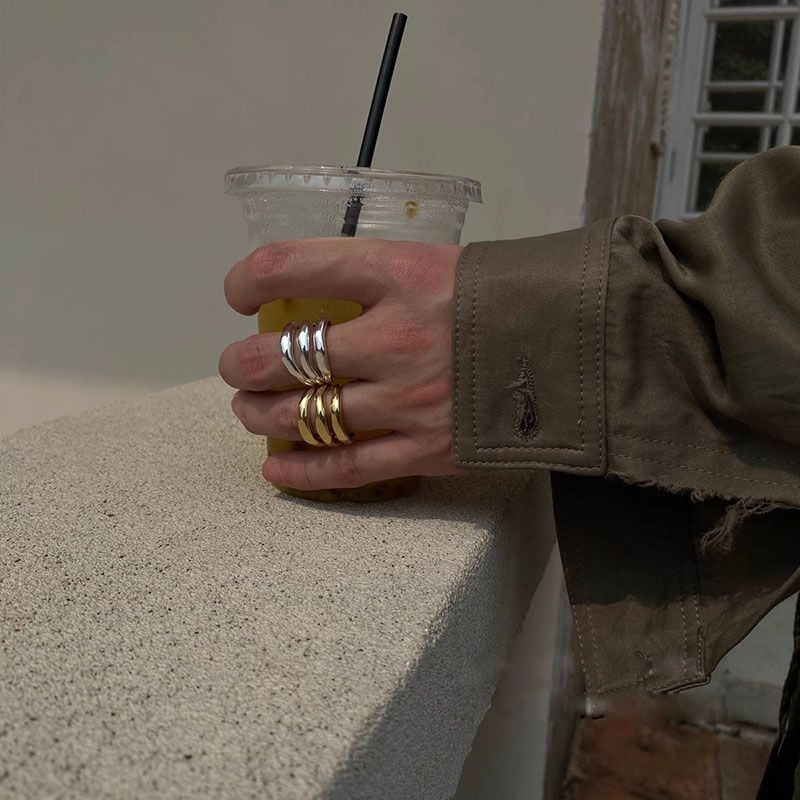 Layered Open Index Finger Ring - Modomu