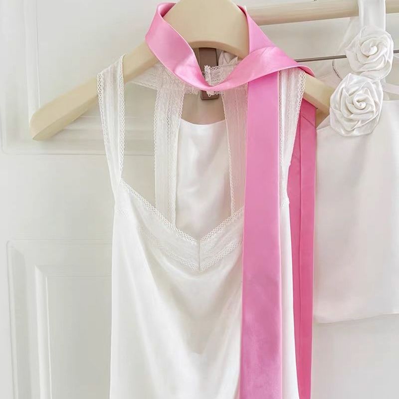 Versatile Long Tie Scarf Accessory - Modomu