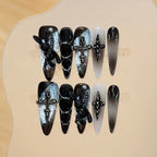 Gothic Smoke Cross Press-on Nails