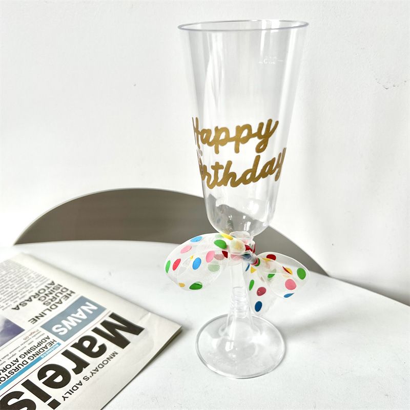 Polka Dot Party Wine Goblet - Modomu