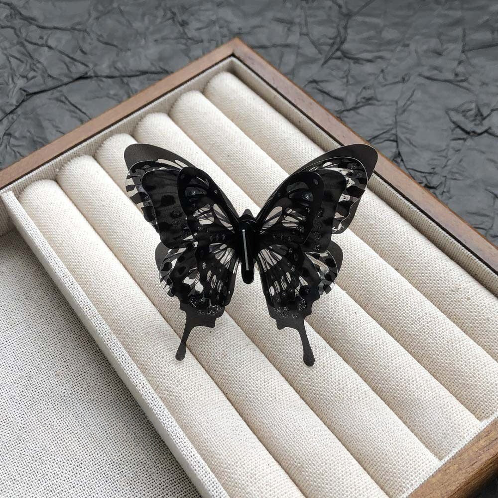 Layered Butterfly Ring