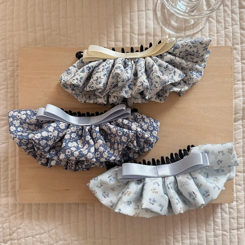 Ditsy Floral Banana Clip
