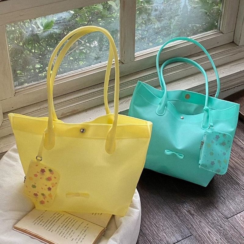 Transparent Commuter Jelly Tote