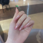 Peach Gloss Press-on Nails